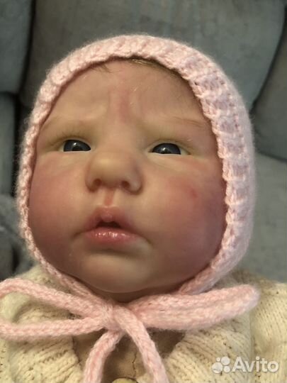 Кукла реборн 53 см 2,5 кг ручная работа