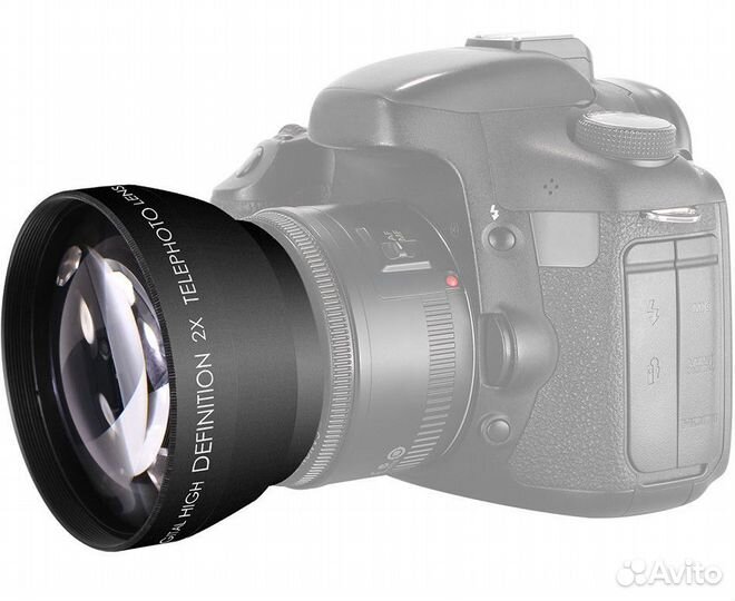 Телеконвертер 72 мм с увеличением 2.0X