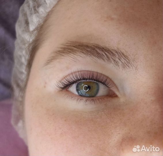 Ламинирование + ботокс ресниц + окраска