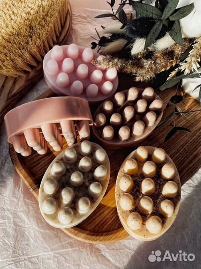 Массажное мыло с люфой