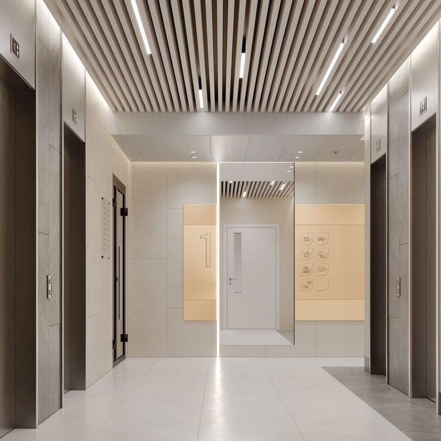 2-к. квартира, 68,2 м², 7/23 эт.