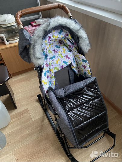 Санки-коляска Galaxy Glory