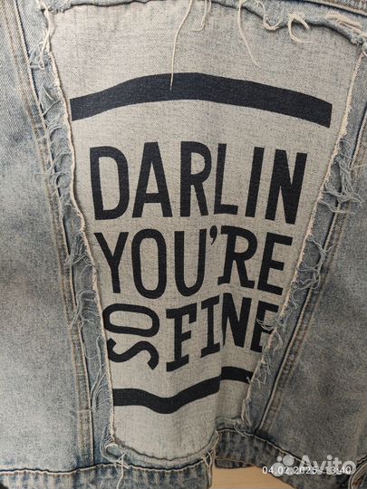 Джинсовая куртка женская 46 48