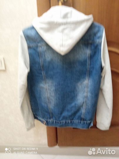 Джинсовая куртка мужская р.46