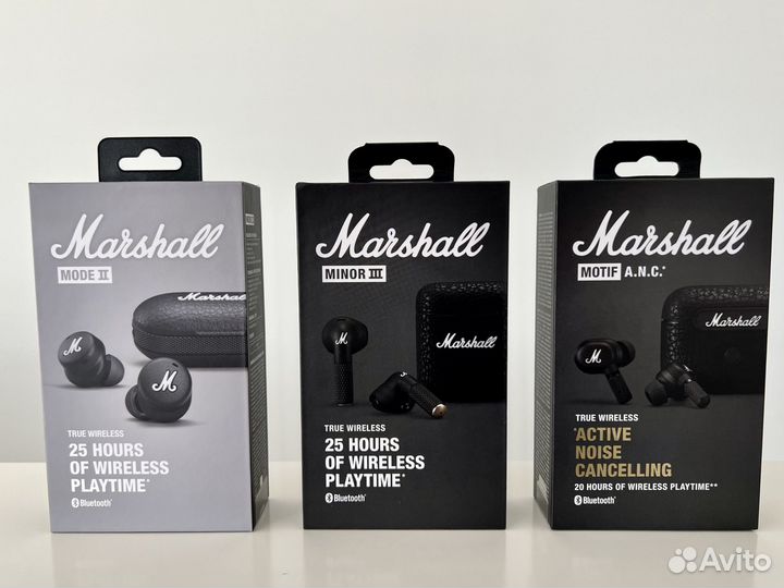 Наушники Marshall