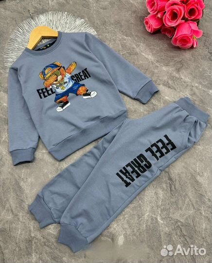Детский спортивный костюм разные расцветки