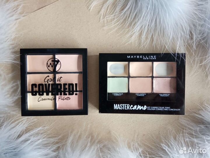 Набор косметики Консилеры тени карандаши помады