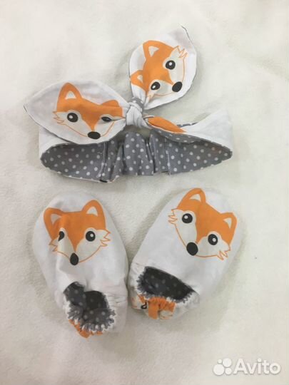 Пинетки и повязка