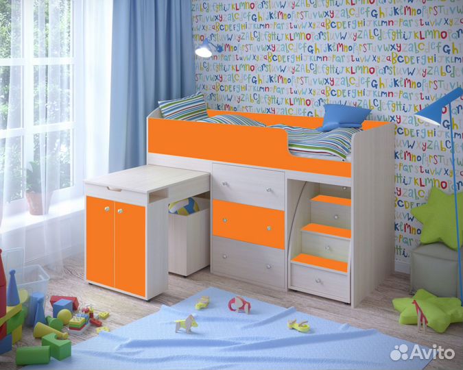 Детская кровать-чердак