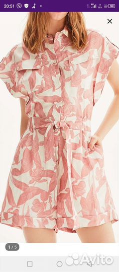 Комбинезон лен