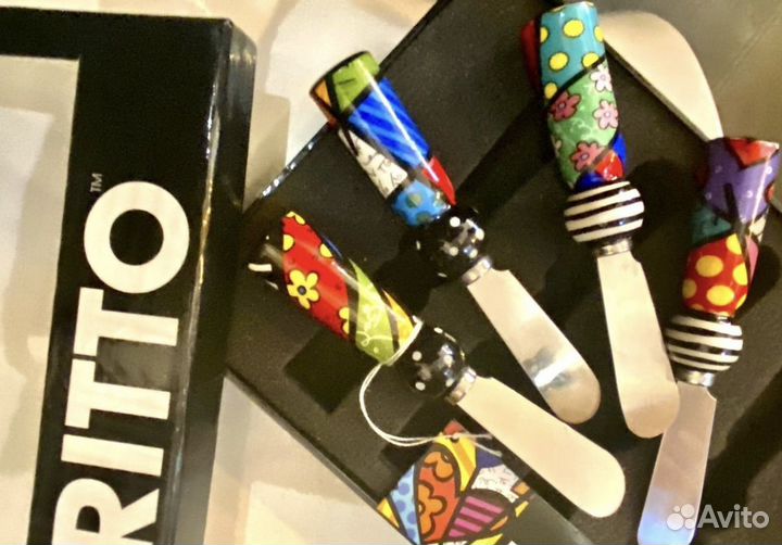 Бутербродные ножи Romero Britto