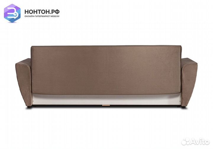 Диван еврокнижка Амстердам коричневый