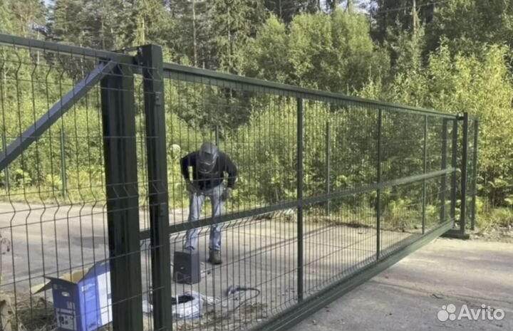 Откатные ворота