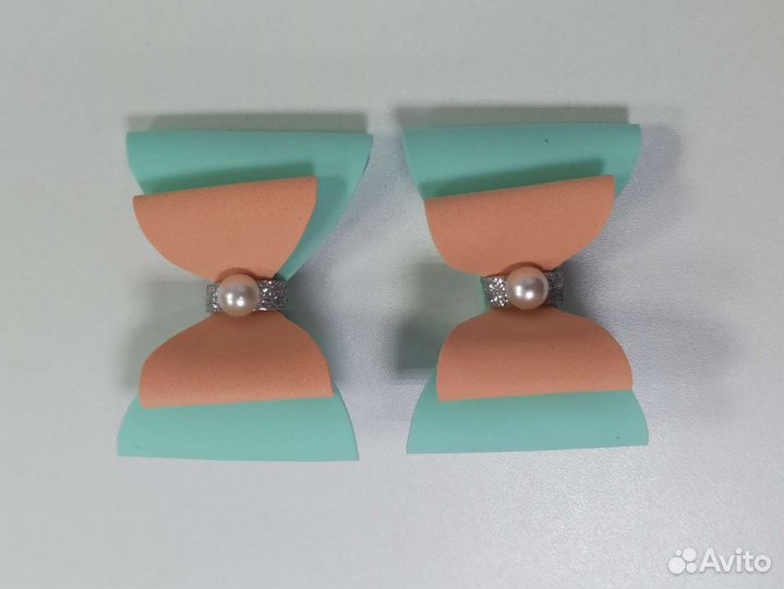 Бантики заколки зайчик