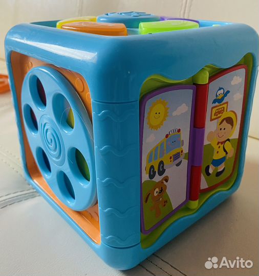 Куб интерактивный развивающий