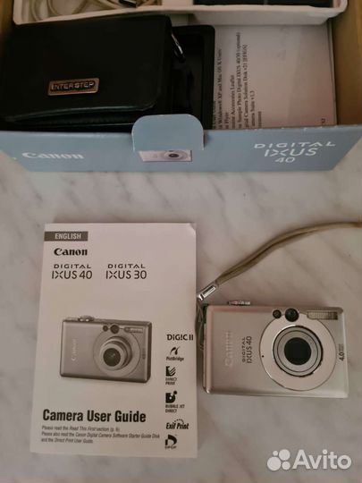 Компактный фотоаппарат canon