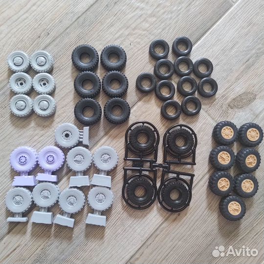 Колеса камаз, Газ-Тигр 1/35