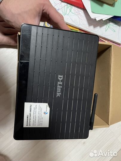 Оптический модем d link