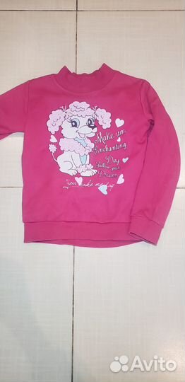 Платье, кофта, футболка для девочки р.110-118