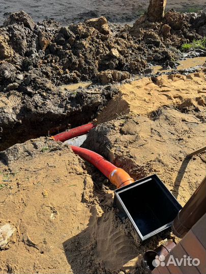 Дренаж участка под ключ