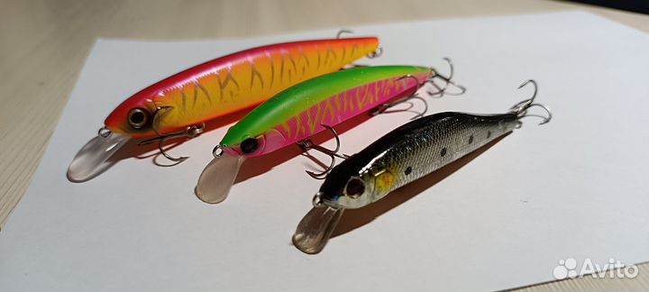 Воблеры Deps, Zipbaits, Jackall