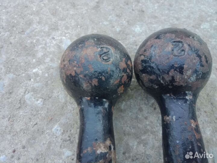 Гантели 2 кг