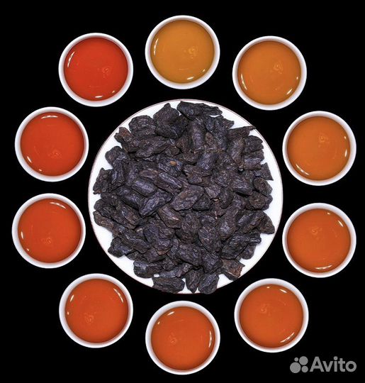 Китайский чай Шу Пуэр Серебряные осколки