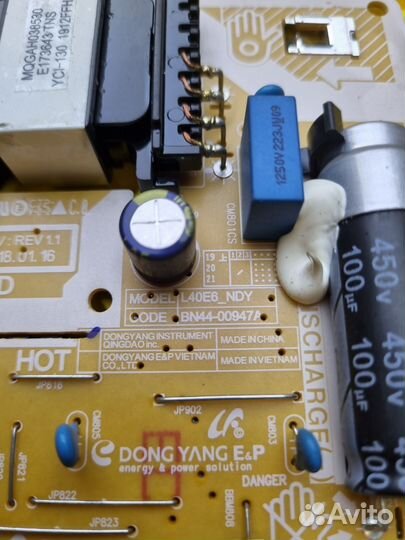 Блок питания BN44-00947A L40E6 NDY