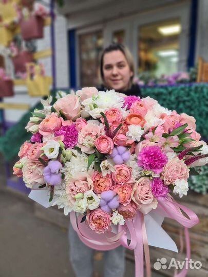 Букет, букет из роз, доставка цветов