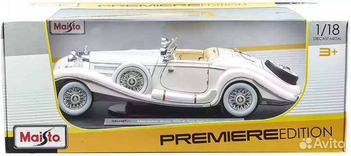 Mercedes benz 500 K Typ Specialroadster модель