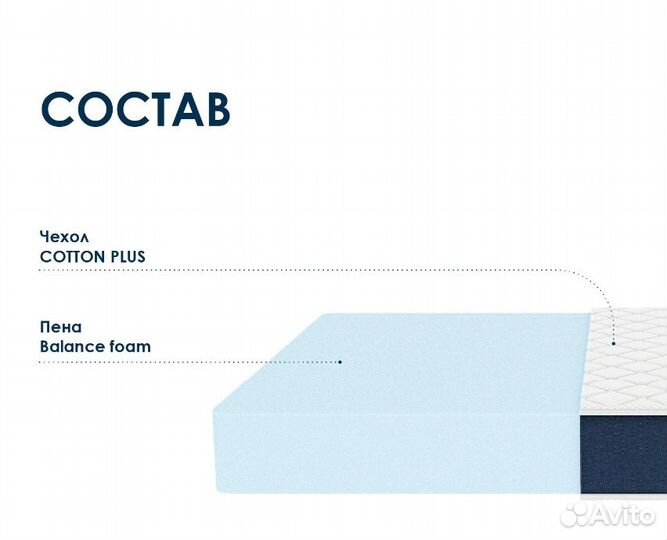 Матрас ортопедический 160х200