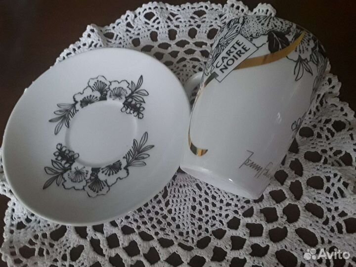 Кофейная пара и сливочник