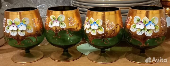 Ваза для цветов богемия