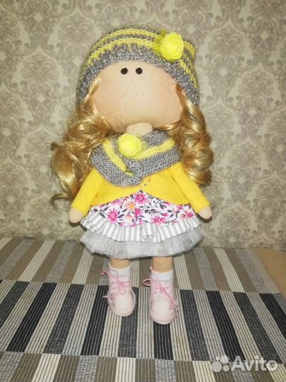 Интерьерная кукла, текстильная ручной работы