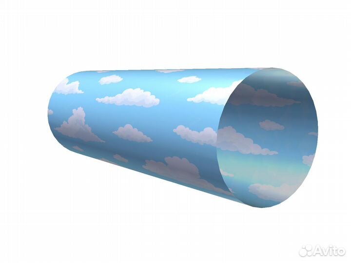 Текстильный воздуховод D200 мм