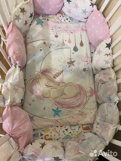 Бортики в кроватку