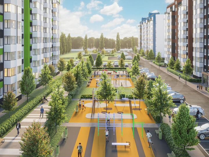 1-к. квартира, 36,1 м², 5/8 эт.