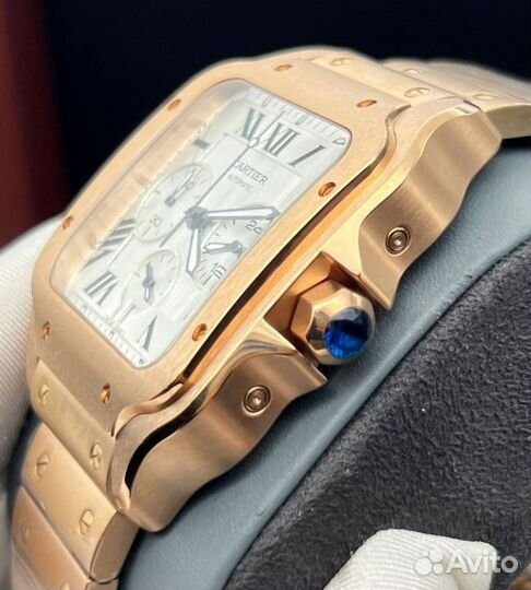 Часы Cartier стильные мужские часы Картье