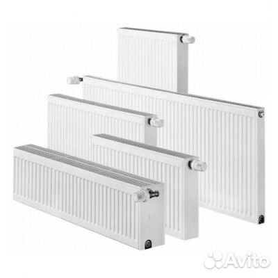 Радиатор стальной панельный ruterm 22/500*2400 бок