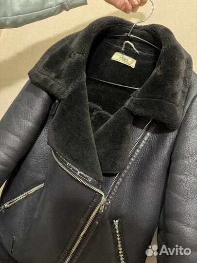 Дубленка авиатор женская пилот