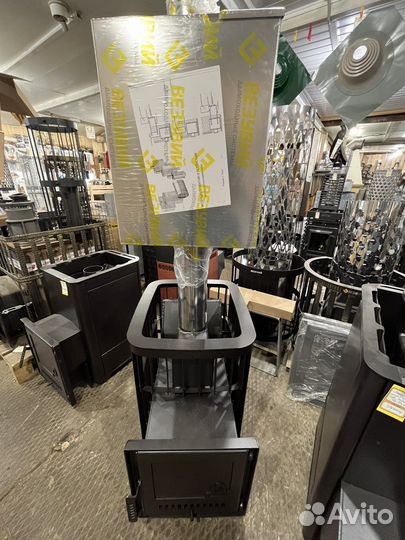 Печь дровяная для бани Варвара Мине Сетка 2022