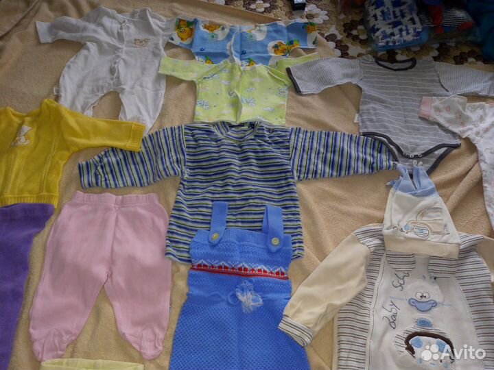 Много детских вещей от 0 до 10 лет