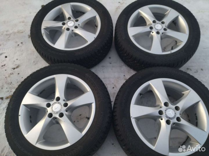 Мерседес Вито V447 r17 зима шипы