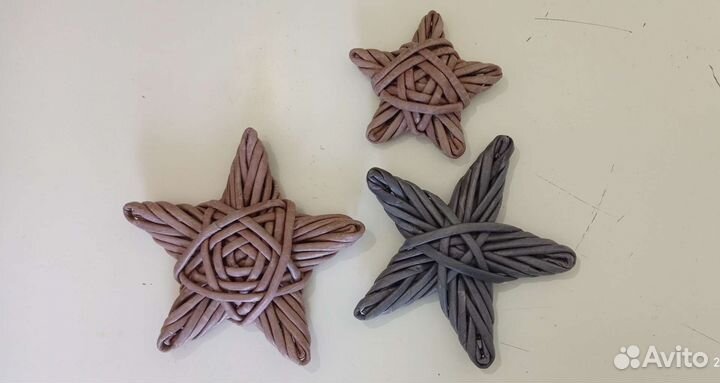 Плетеные звезды и сердца