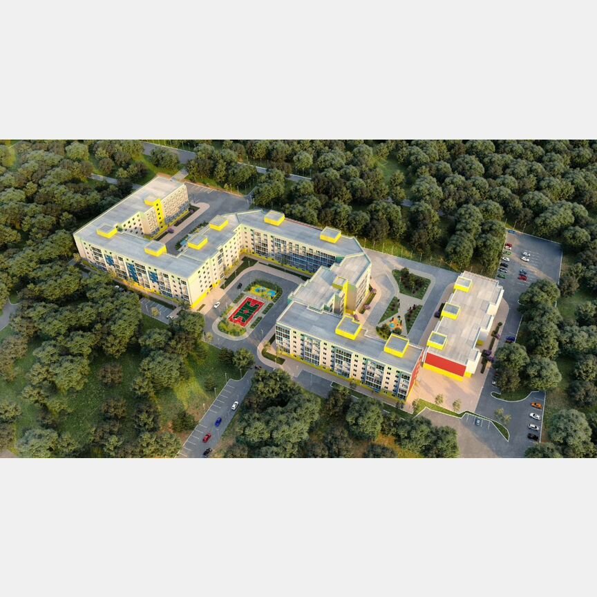 1-к. квартира, 42,6 м², 1/6 эт.