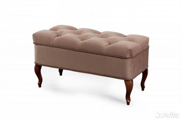 Банкетка мягкая на ножках №15