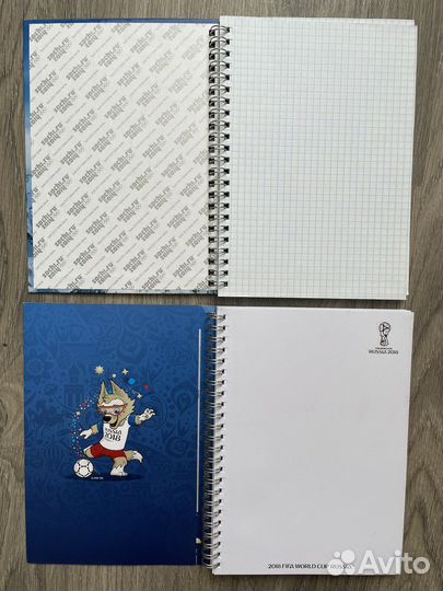 Блокноты Сочи 2014 и чм fifa 2018