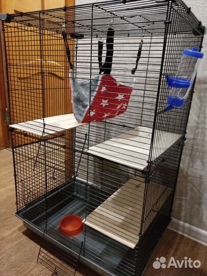 Клетка новая для грызунов, шиншилл, дегу