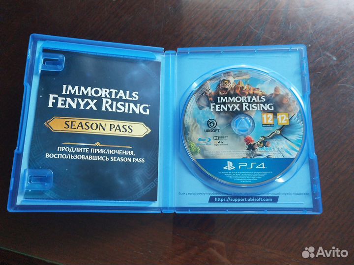 Диски на ps4 immortals fenyx rising