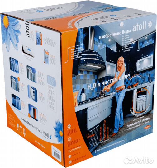 Фильтр для воды атолл A-550p stda без крана